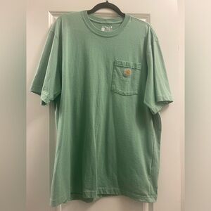 Carhartt Men's Sage Green Short Sleeve Tee